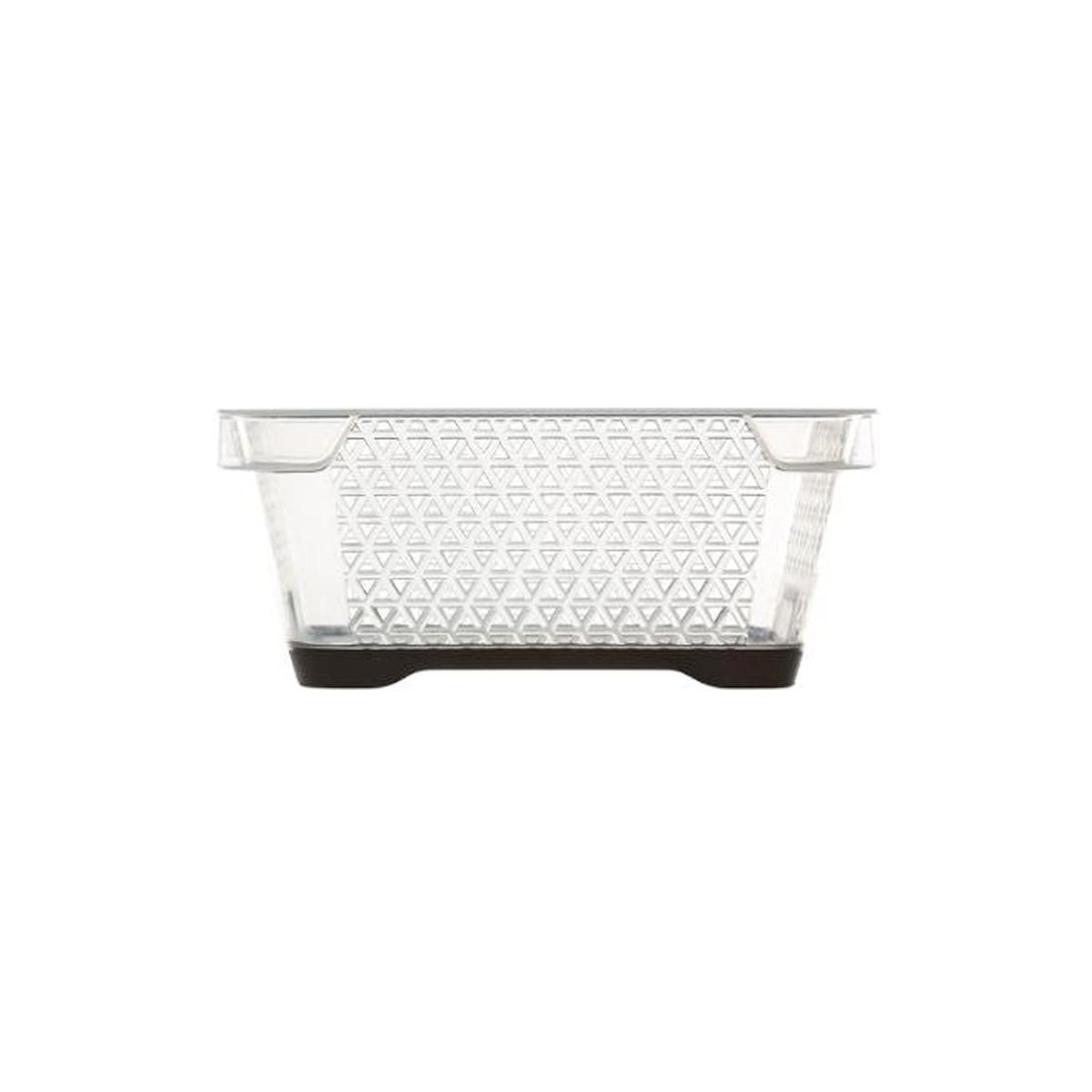 Voir la diapositive 2 : FIVE Bac de rangement en plastique  duo  1,3l taupe