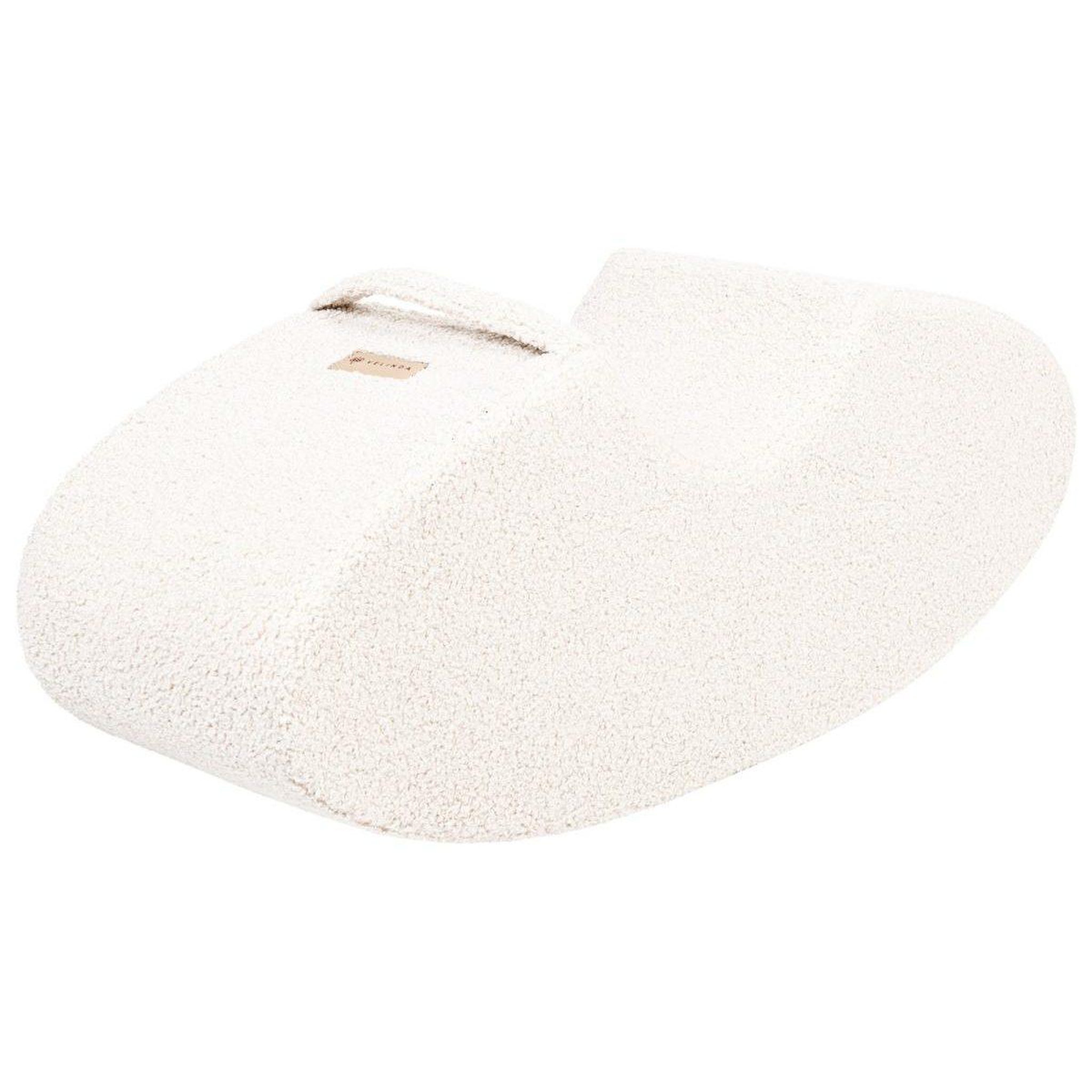 VELINDA Balancelle à bascule Bean Rocker en boucle — crème