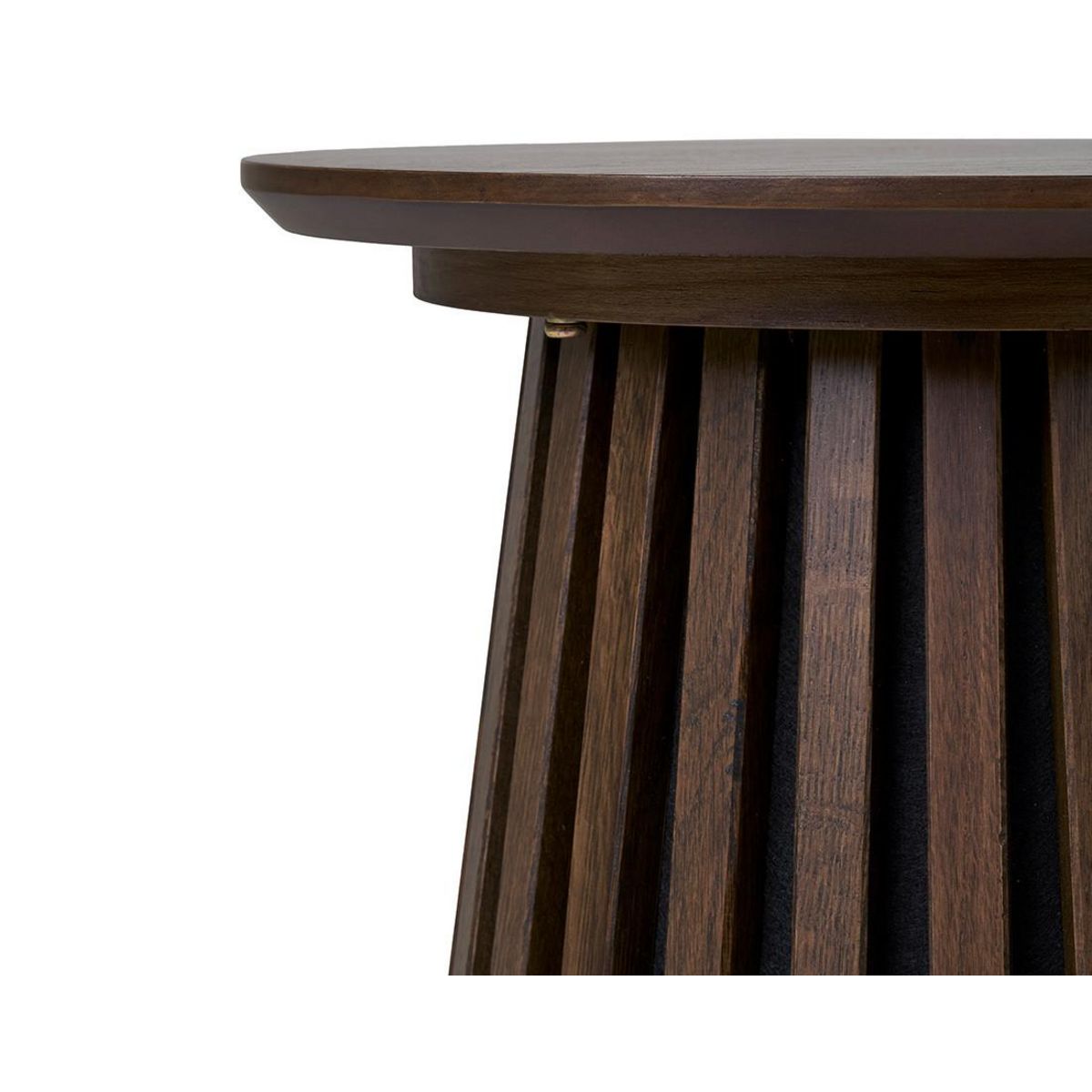 LISA DESIGN Kala - bout de canapé - chêne - 50 cm