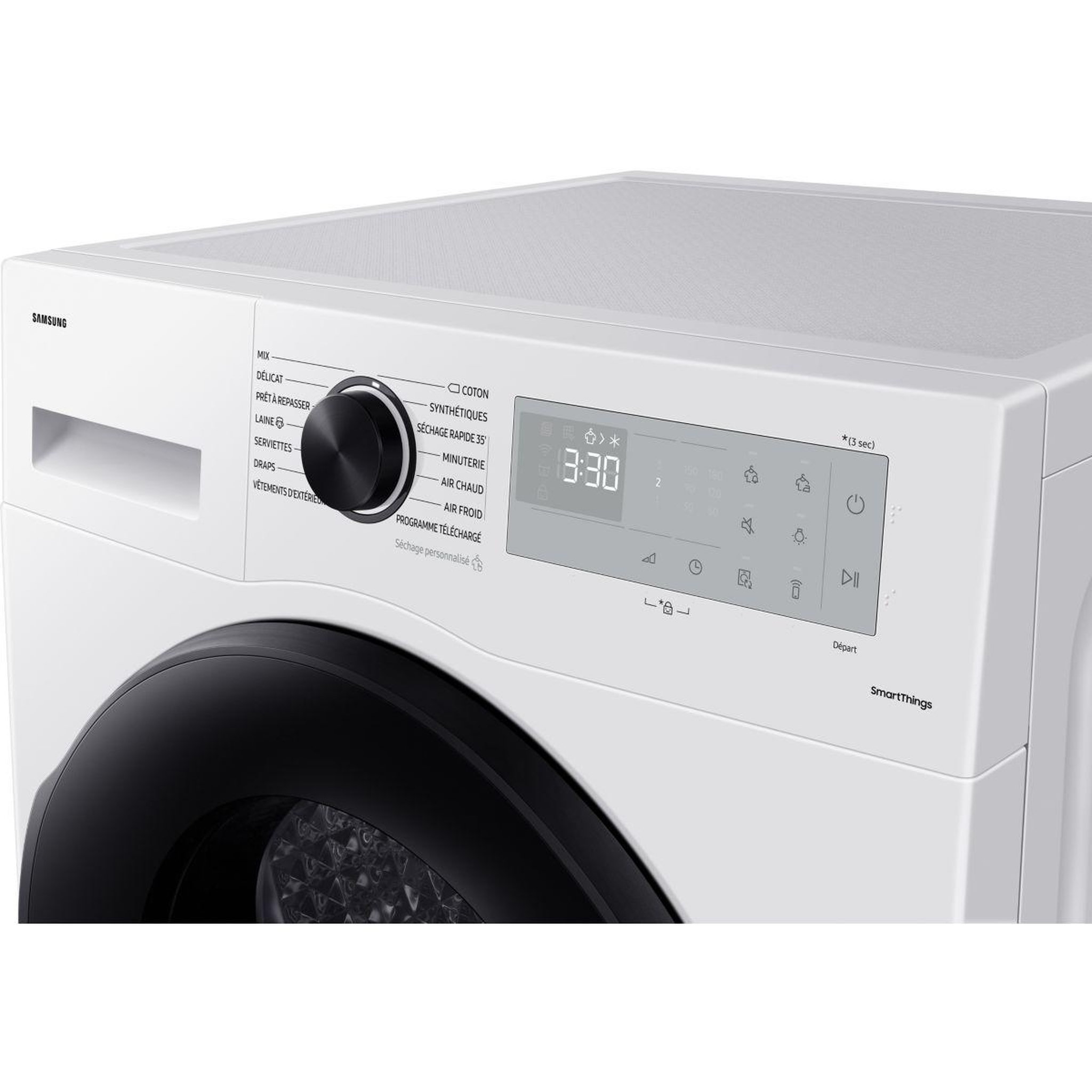 Voir la diapositive 4 : Samsung Sèche linge pompe à chaleur dv90cgc0a0ah