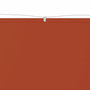 Voir la diapositive 3 : VIDAXL Auvent vertical Terre cuite 60x800 cm Tissu oxford