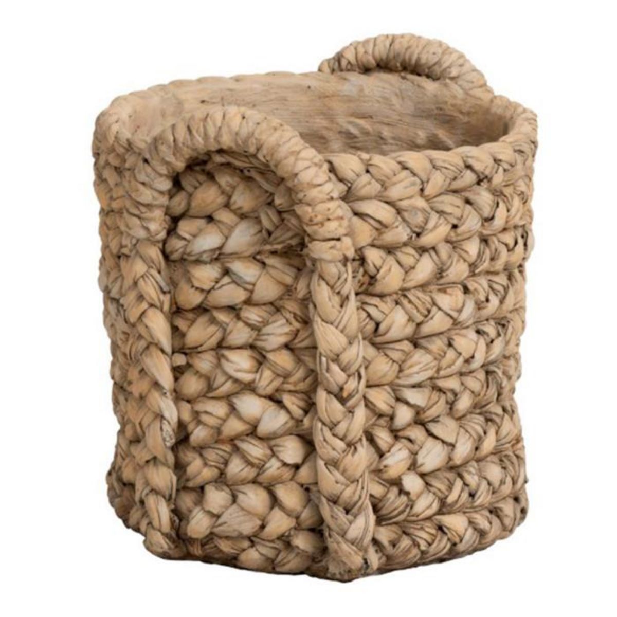 Paris Prix Cache-Pot Rond Design  Anses  28cm Naturel