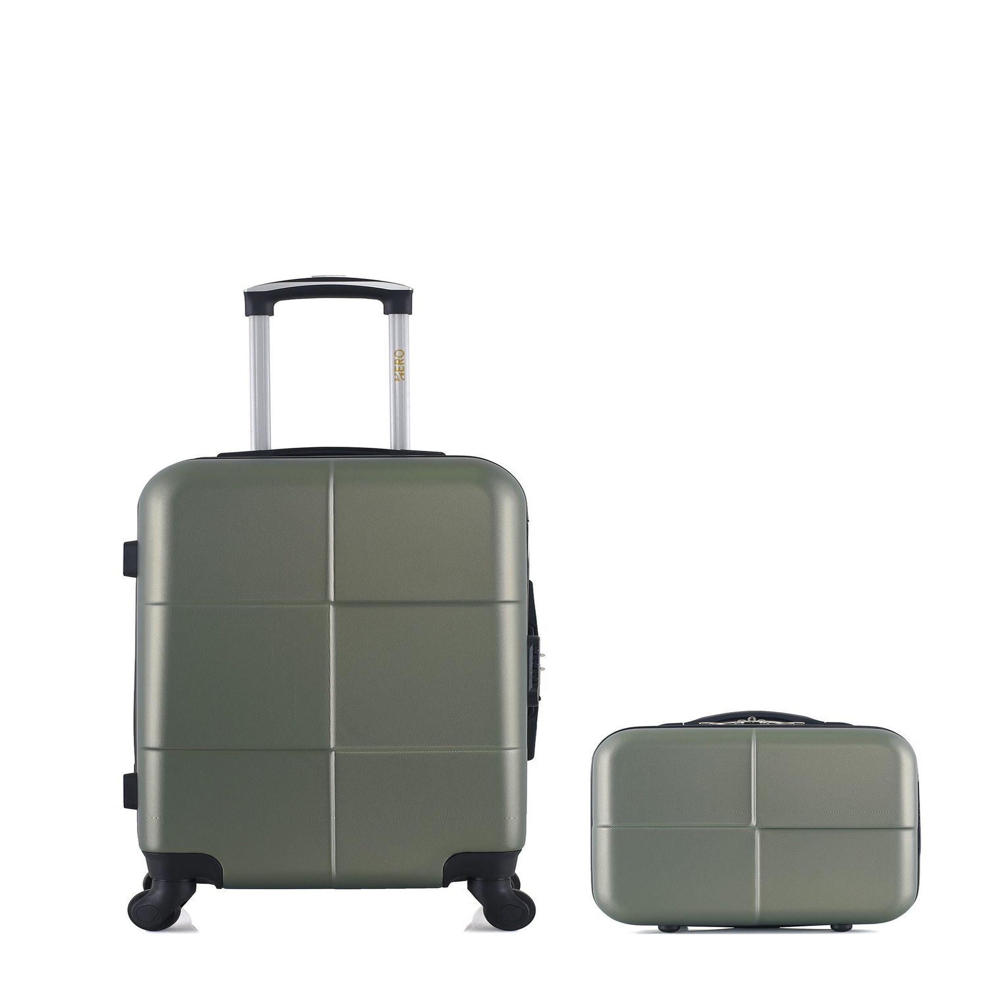 HERO Lot de 2 Valises Rigides Cabine et Vanity CORONADO