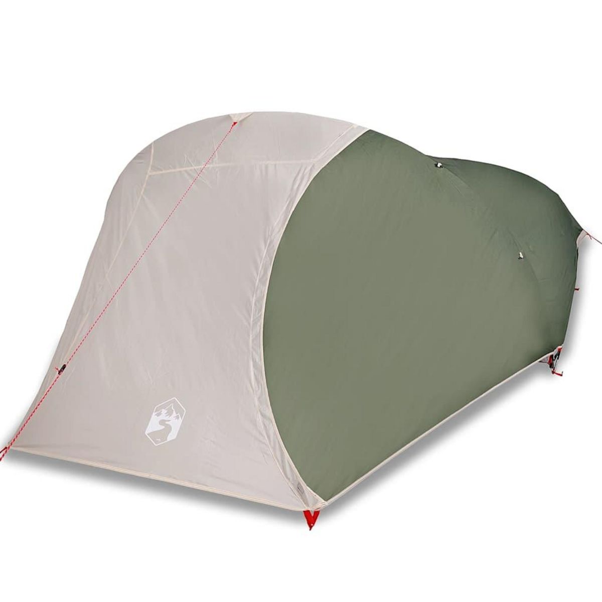 VIDAXL Tente de camping a dome 4 personnes vert impermeable
