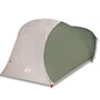 Voir la diapositive 2 : VIDAXL Tente de camping a dome 4 personnes vert impermeable