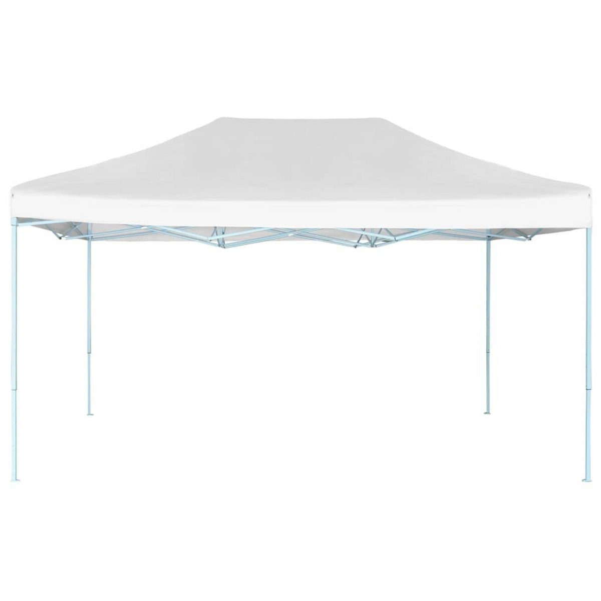 VIDAXL Tente de reception pliable professionnelle 3x4 m Acier Blanc