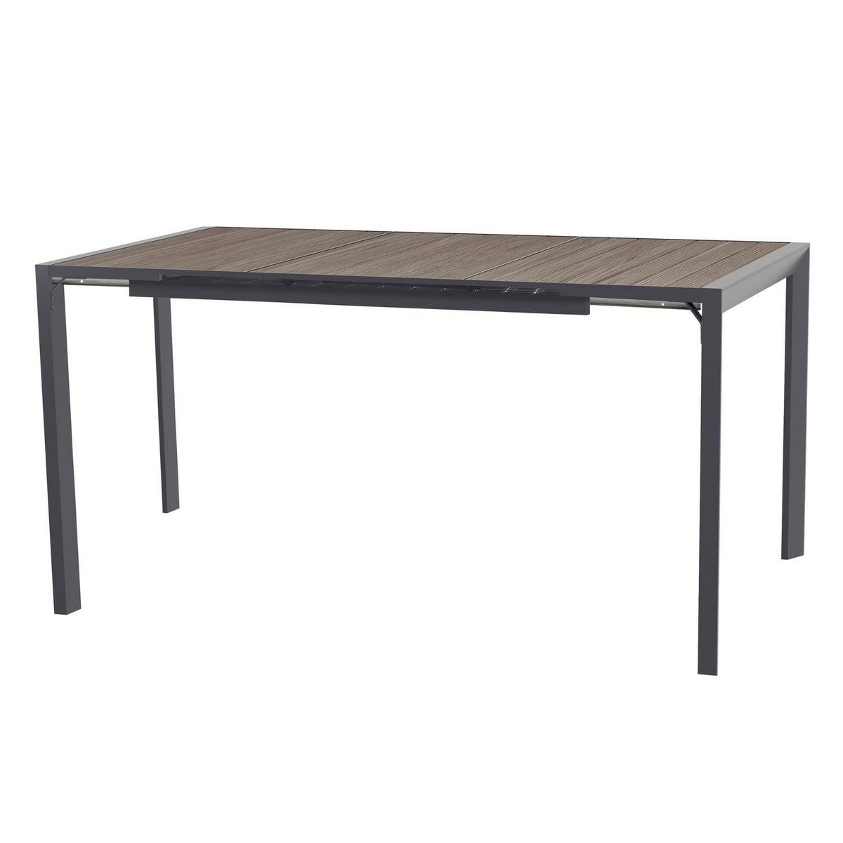 HESPERIDE Table haute de jardin extensible Evasion en aluminium - 8 Places