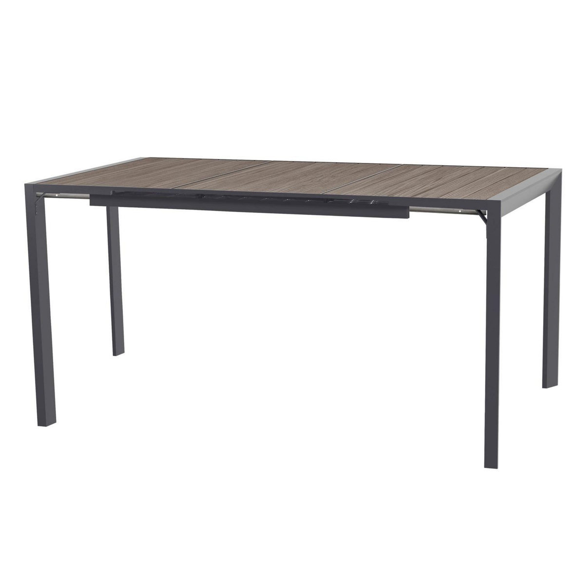 HESPERIDE Table haute de jardin extensible Evasion en aluminium - 8 Places