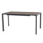 Voir la diapositive 3 : HESPERIDE Table haute de jardin extensible Evasion en aluminium - 8 Places