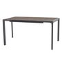 Voir la diapositive 3 : HESPERIDE Table haute de jardin extensible Evasion en aluminium - 8 Places