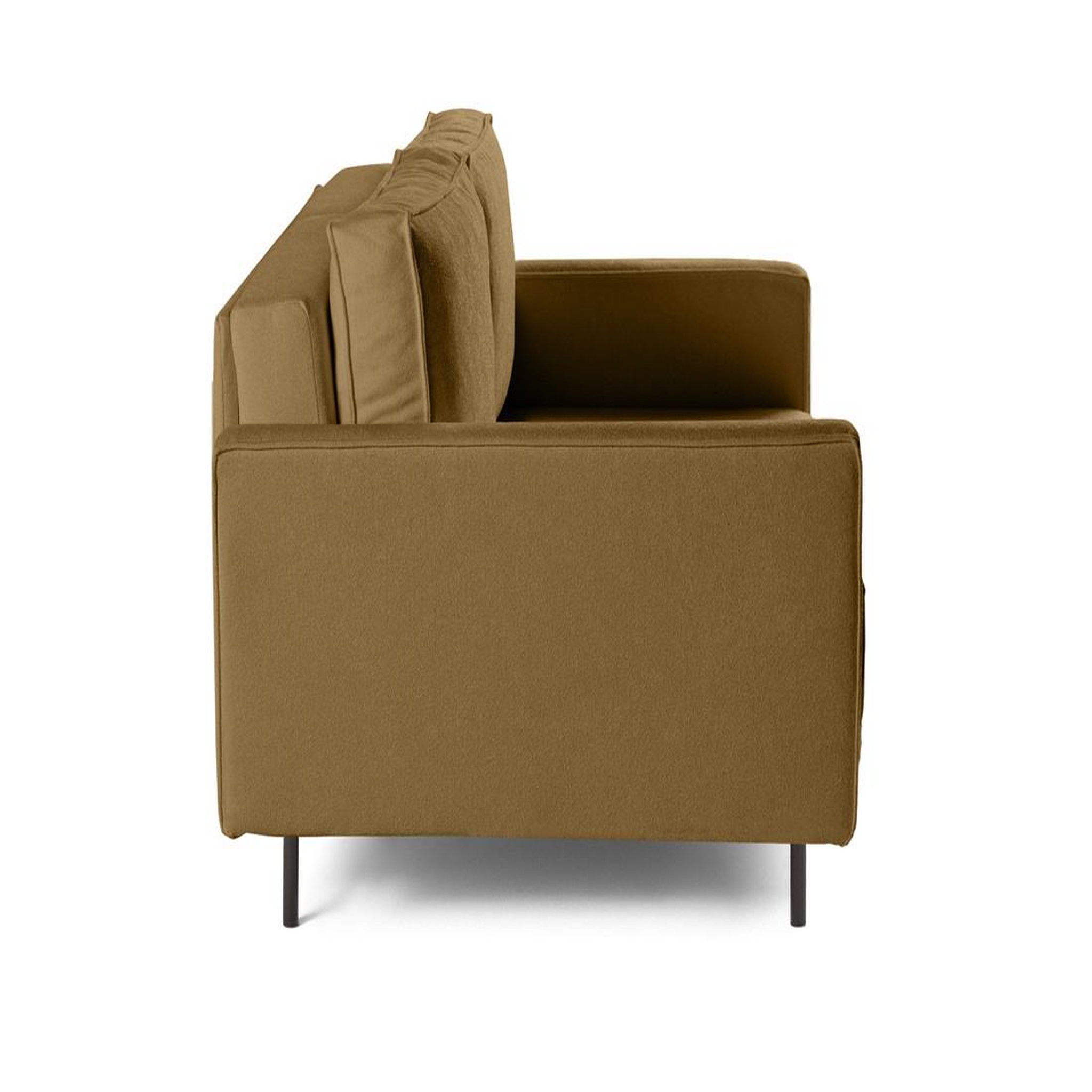 Voir la diapositive 3 : LISA DESIGN Charlie - canapé droit 2 places - en tissu
