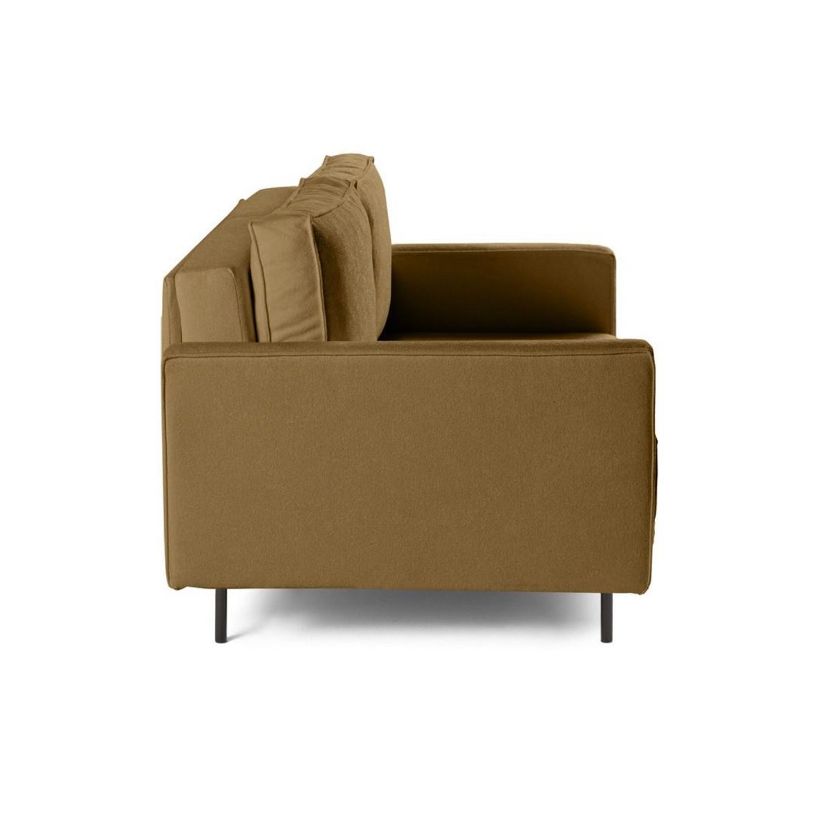 LISA DESIGN Charlie - canapé droit 2 places - en tissu