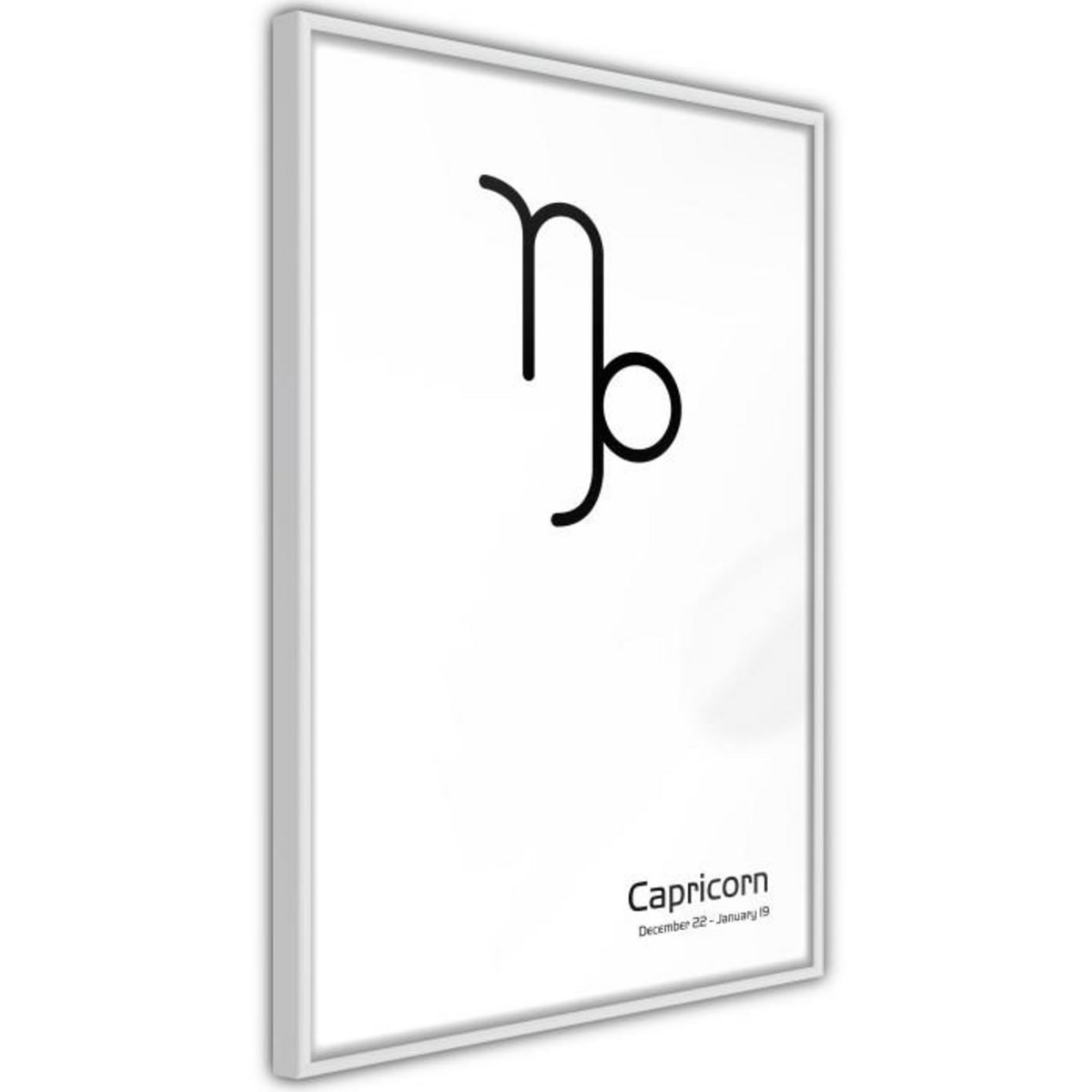 Paris Prix Affiche Murale Encadrée  Zodiac Capricorn II