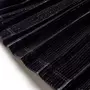 VIDAXL Jupe plissee avec lurex pour enfants noir 116