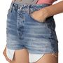 Voir la diapositive 1 : SUPERDRY Short en jean  Femme Superdry Skinny Hot