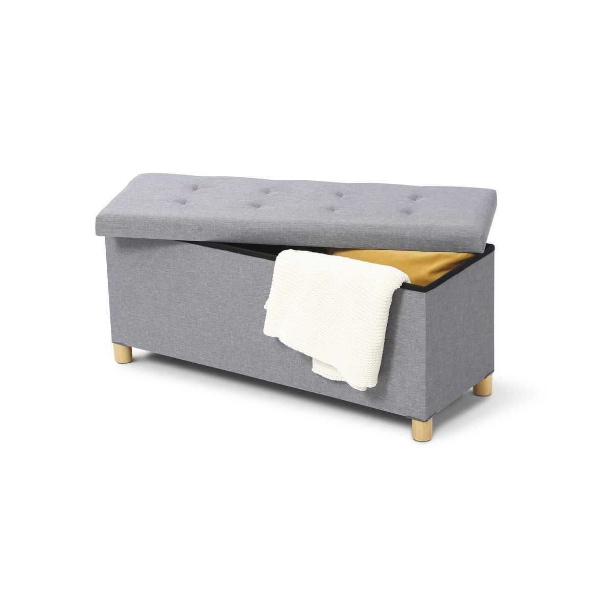 Banc avec pieds 100 cm