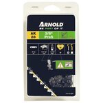 ARNOLD Chaîne de tronçonneuse 3/8 , 1,5 mm - 56 maillons d'entraineurs - gouges demi-rondes