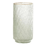 Paris Prix Photophore en Verre Design  Ema  25cm Transparent