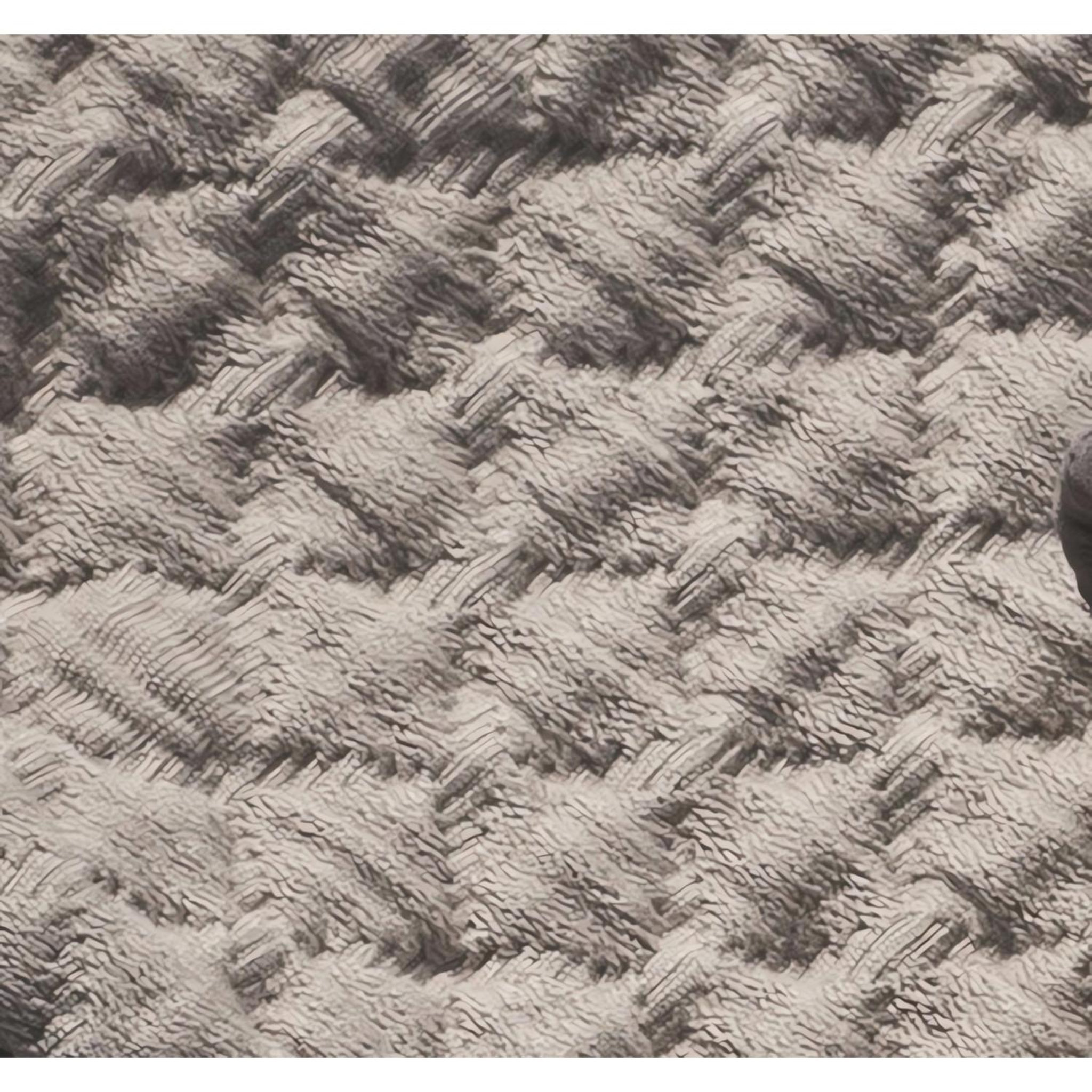 Toison d'or Housse de coussin en coton lavé 45x45 cm BROOKLIN ficelle, par Toison d'or