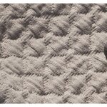 Toison d'or Housse de coussin en coton lavé 45x45 cm BROOKLIN ficelle, par Toison d'or