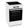 Voir la diapositive 3 : Hisense Cuisinière induction HEIT5A40WG