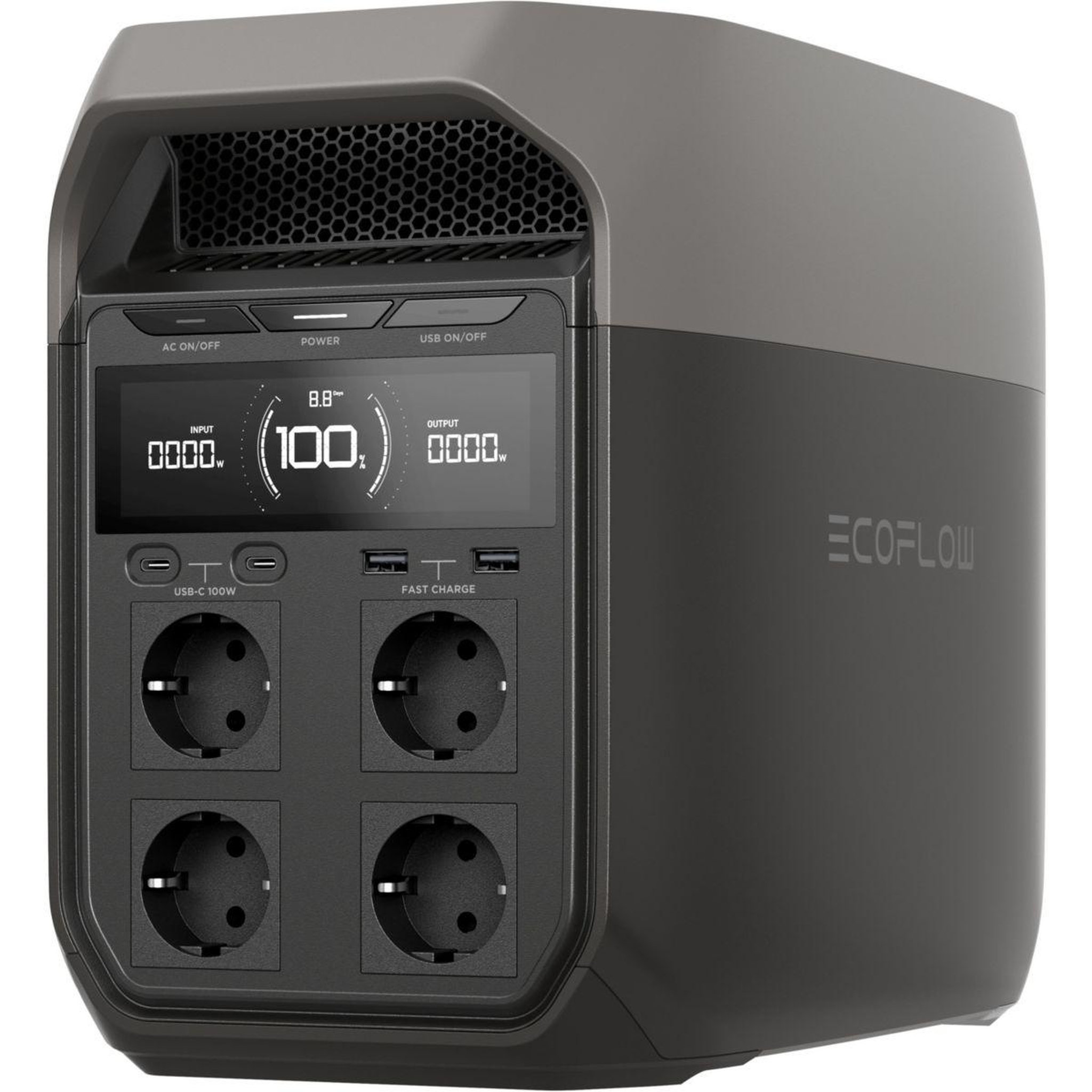 Voir la diapositive 2 : ECOFLOW Station de charge delta 3 portable power station