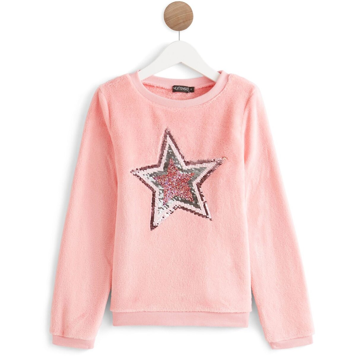 IN EXTENSO Sweat à sequins reversibles fille