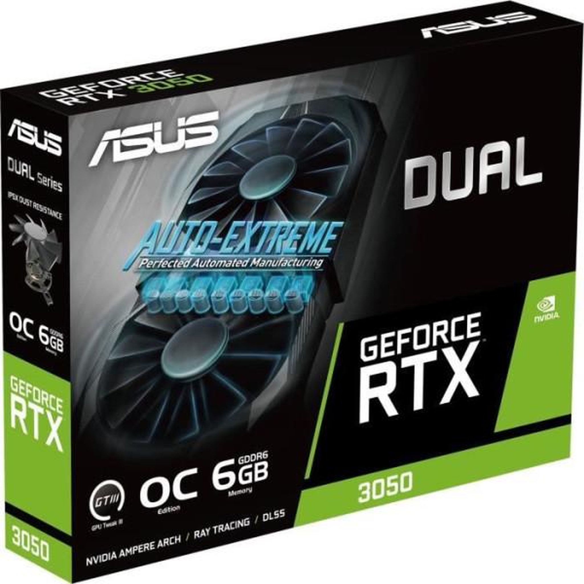 Voir la diapositive 4 : ASUS Asus - carte graphique - geforce rtx 3050 oc edition 6gb gddr6