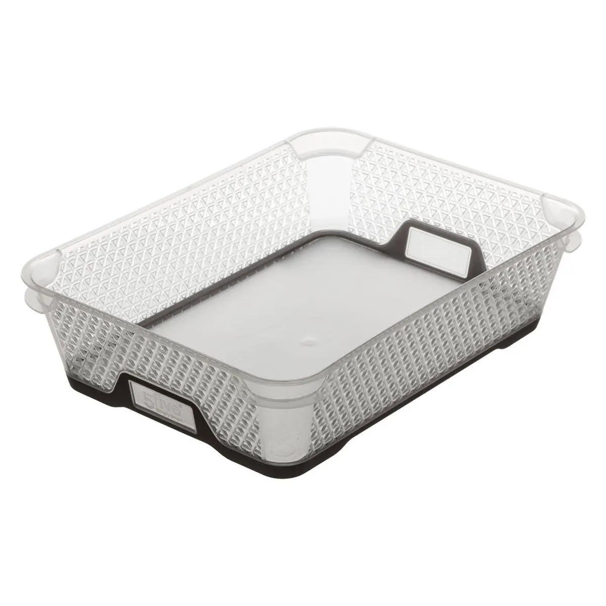 FIVE Bac de rangement en plastique  duo  3,7l taupe