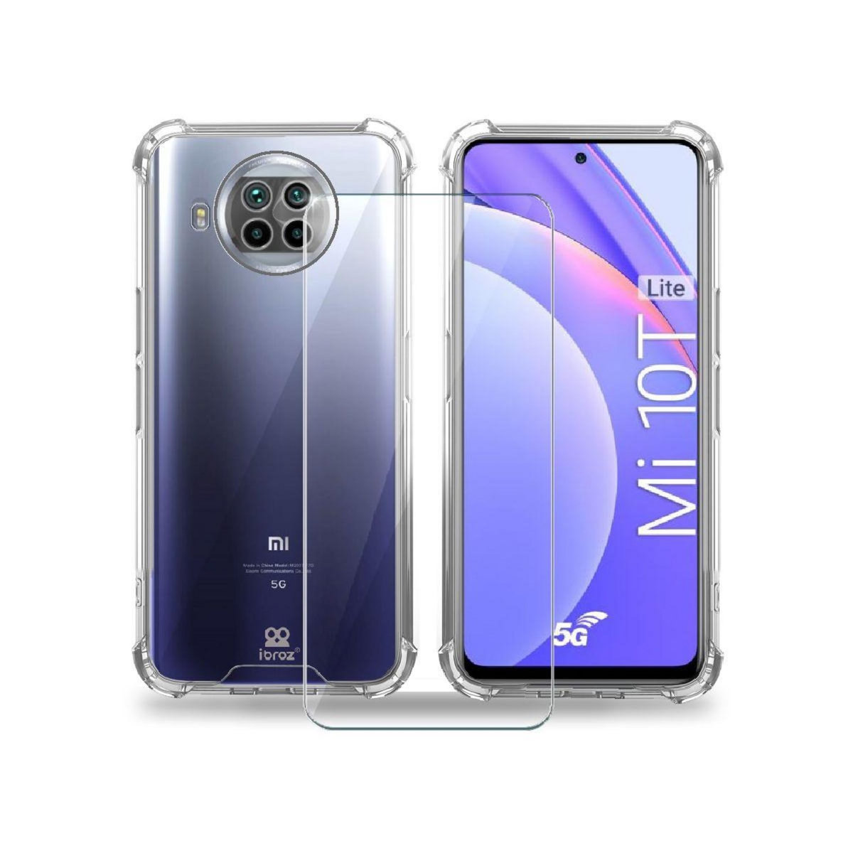 IBROZ Coque Xiaomi Mi 10T Lite Coque Antichoc