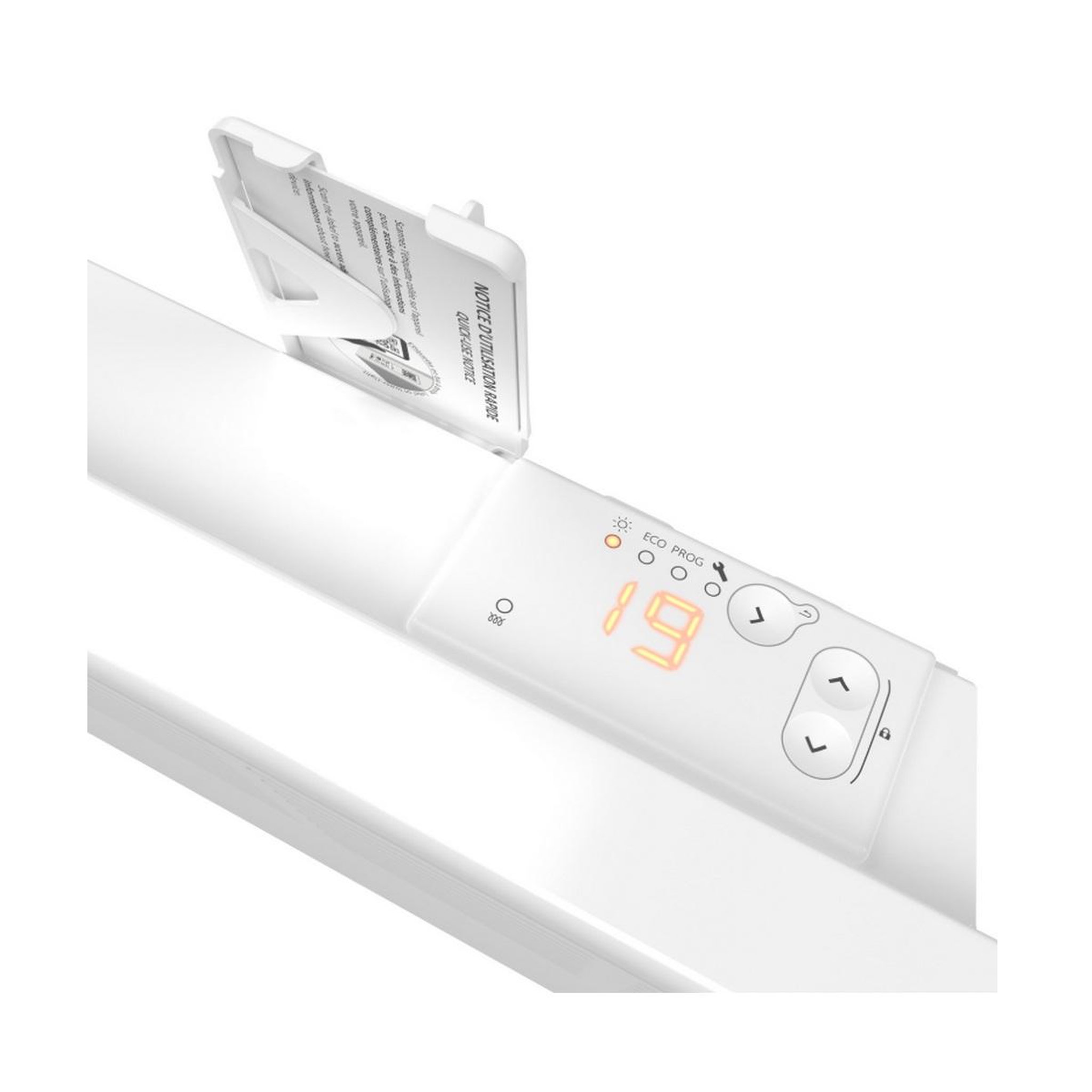 Voir la diapositive 4 : Thermor Radiateur rayonnant vertical 2000w blanc - 443226