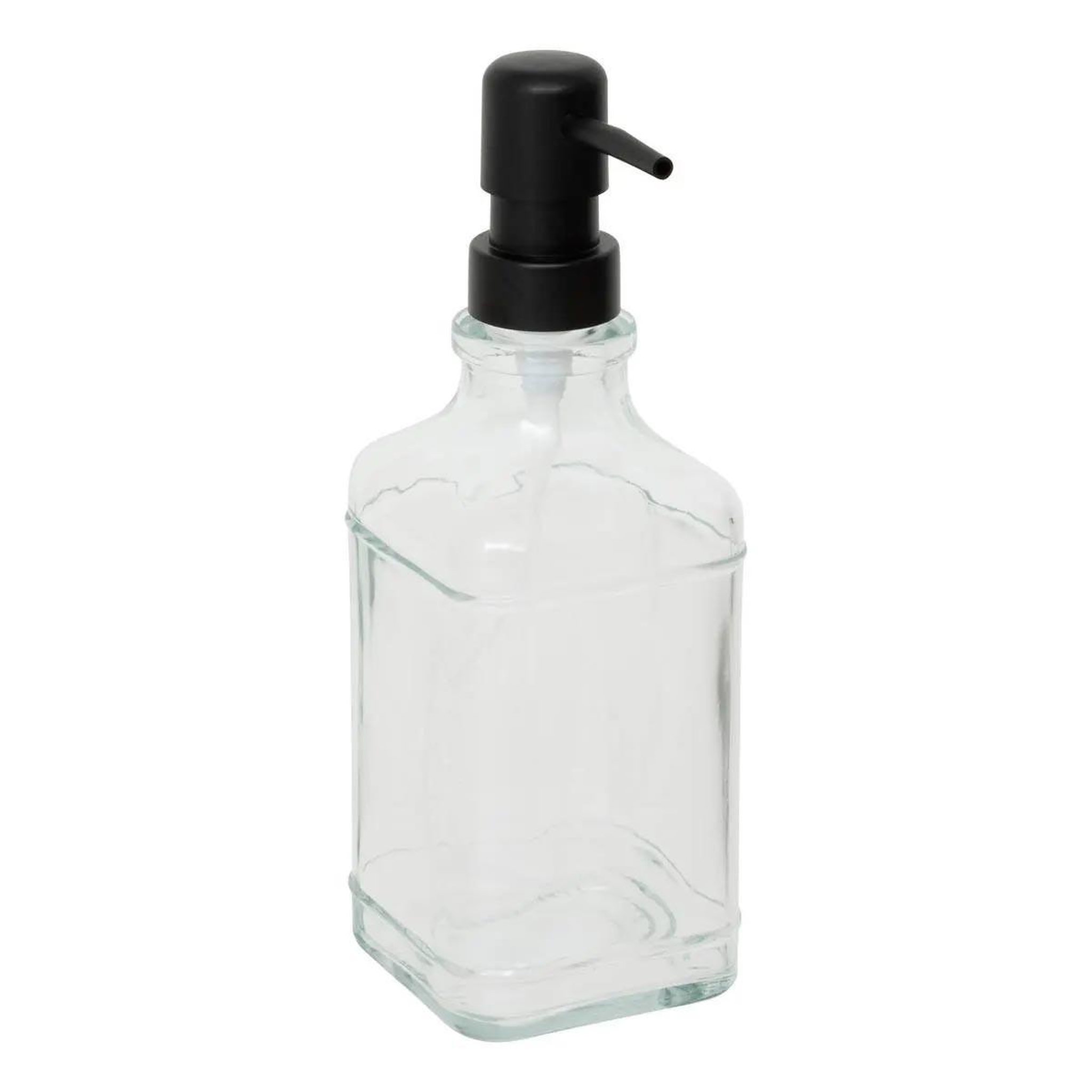 Voir la diapositive 2 : FIVE Distributeur de savon & liquide vaisselle  black edition  23cm noir