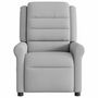 Voir la diapositive 5 : VIDAXL Fauteuil de massage inclinable electrique gris nuage tissu