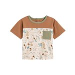 Petit Béguin T-shirt enfant Kansas City. Coloris disponibles : Marron