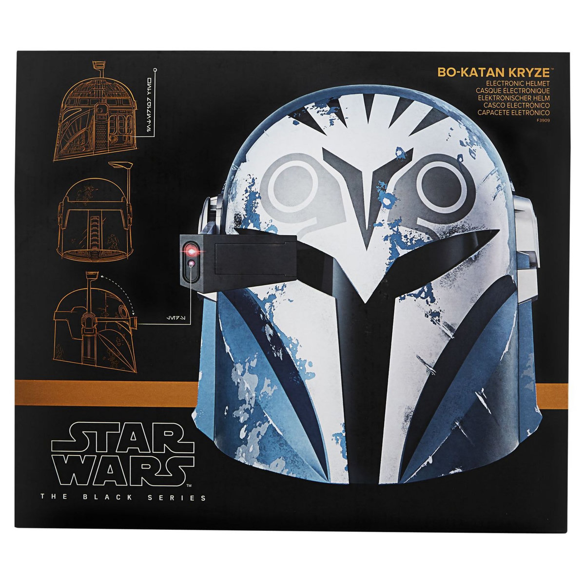 HASBRO Réplique casque électronique Bo-Katan Kryse Star Wars 