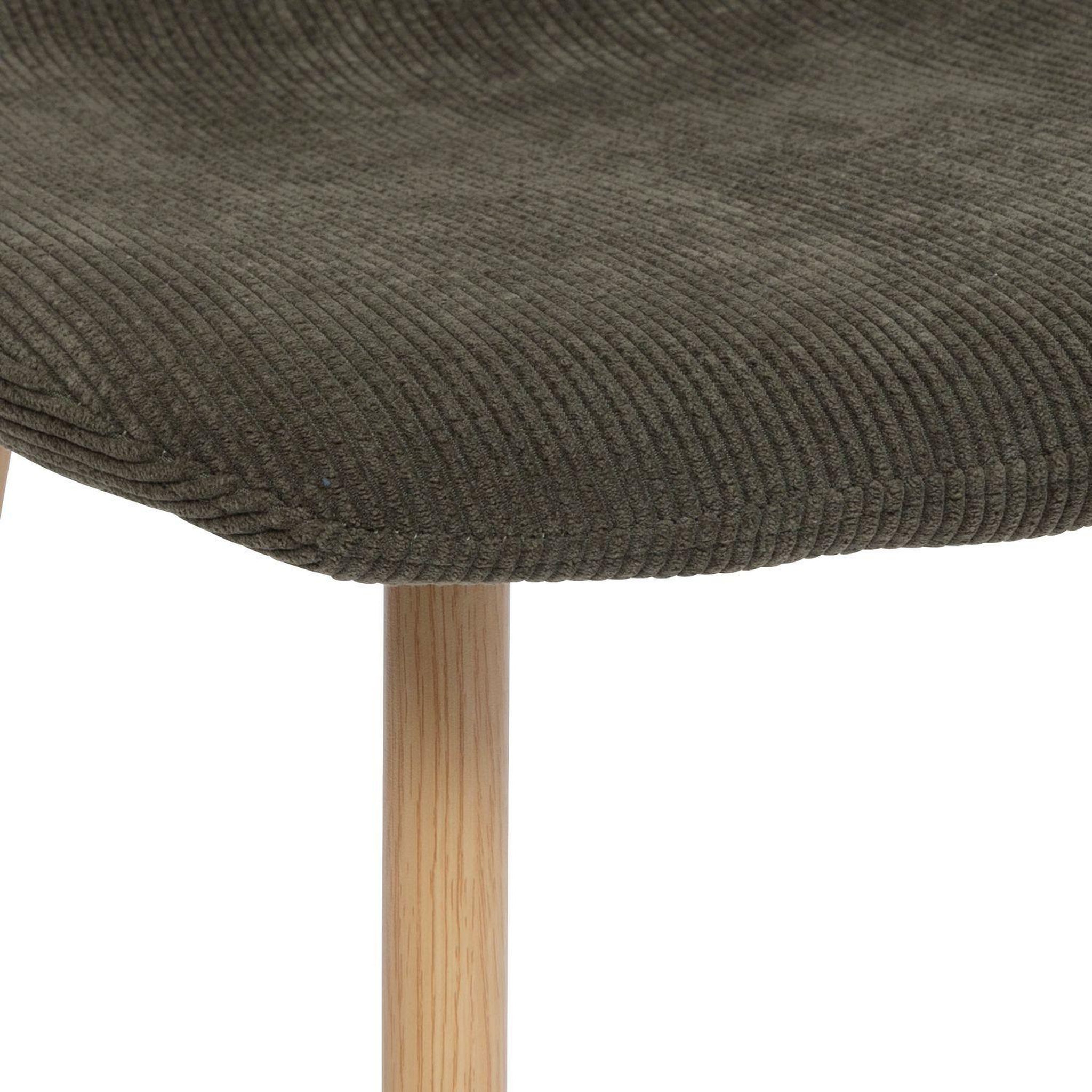 Voir la diapositive 5 : ATMOSPHERA Lot de 4 chaises Loka en tissu