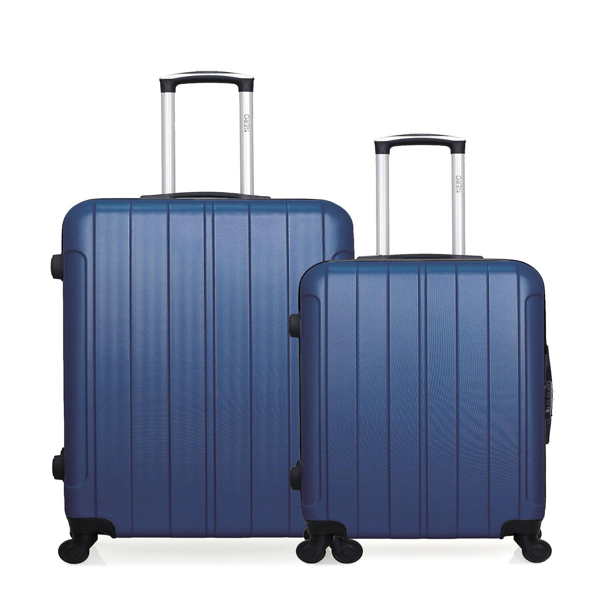 HERO HERO - Lot de 2 - Valise grand format et valise weekend FOGO