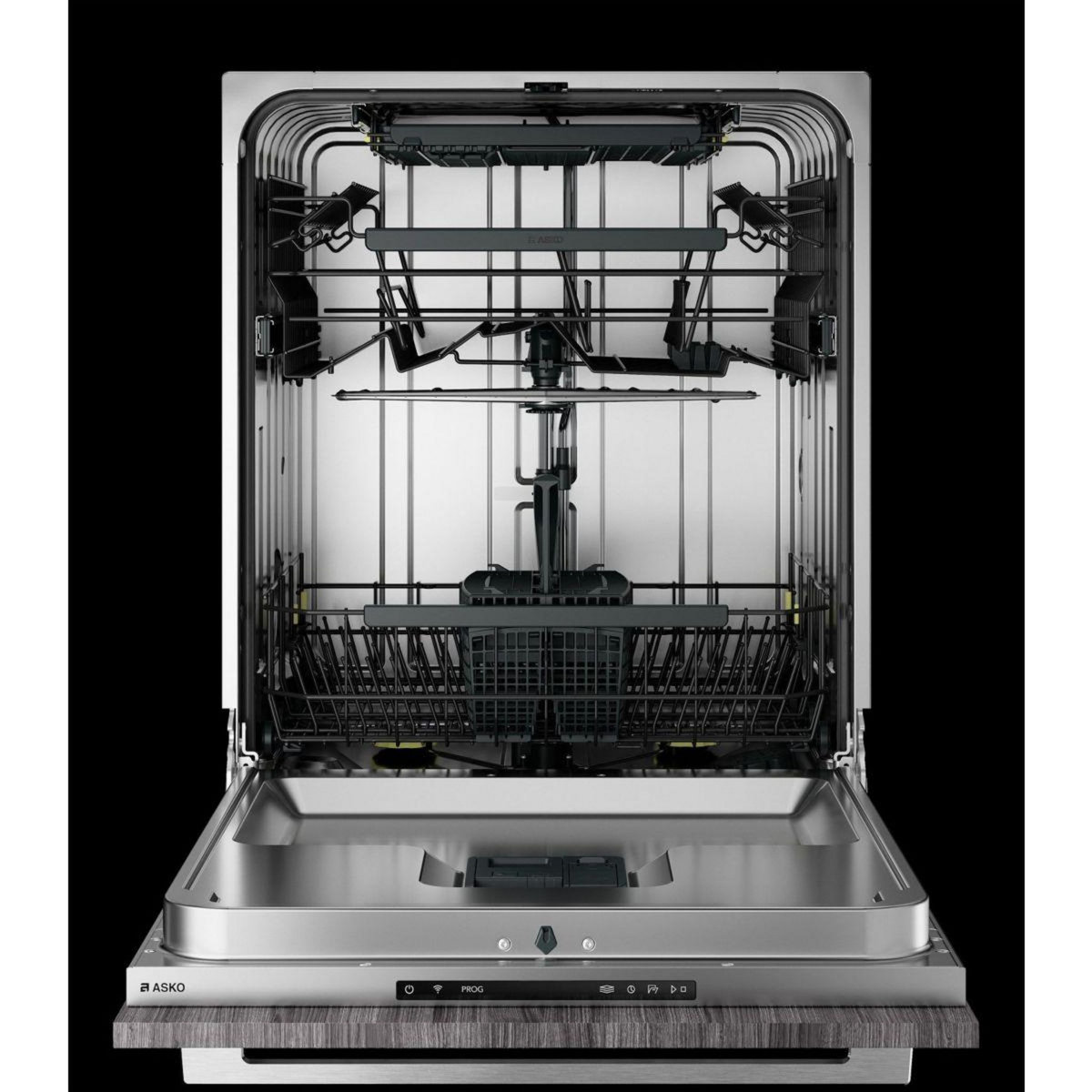 ASKO Lave vaisselle encastrable DSD544B écran tactile et bras de lavage inox