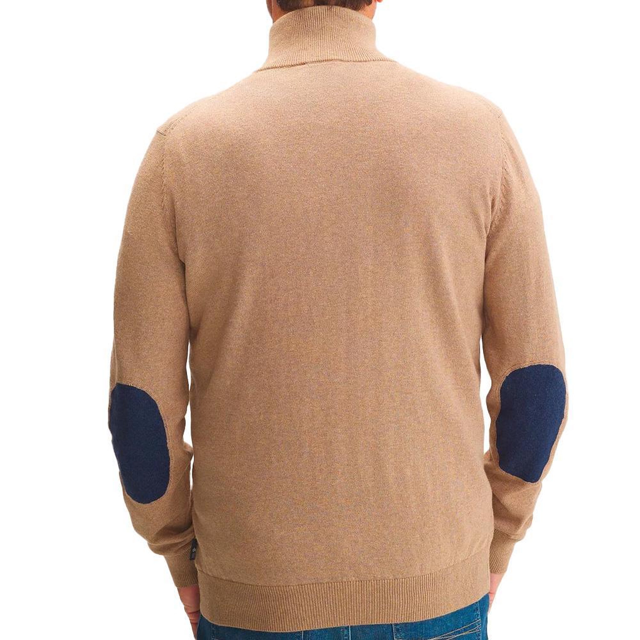 Voir la diapositive 2 : TBS Pull Beige Homme TBS Pull MALIK