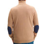 Voir la diapositive 2 : TBS Pull Beige Homme TBS Pull MALIK