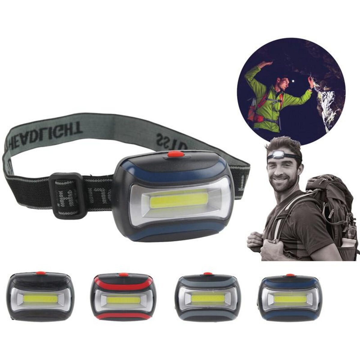 CMP LAMPE FRONTALE LED COB M12 ASS CMP CMPLT2405