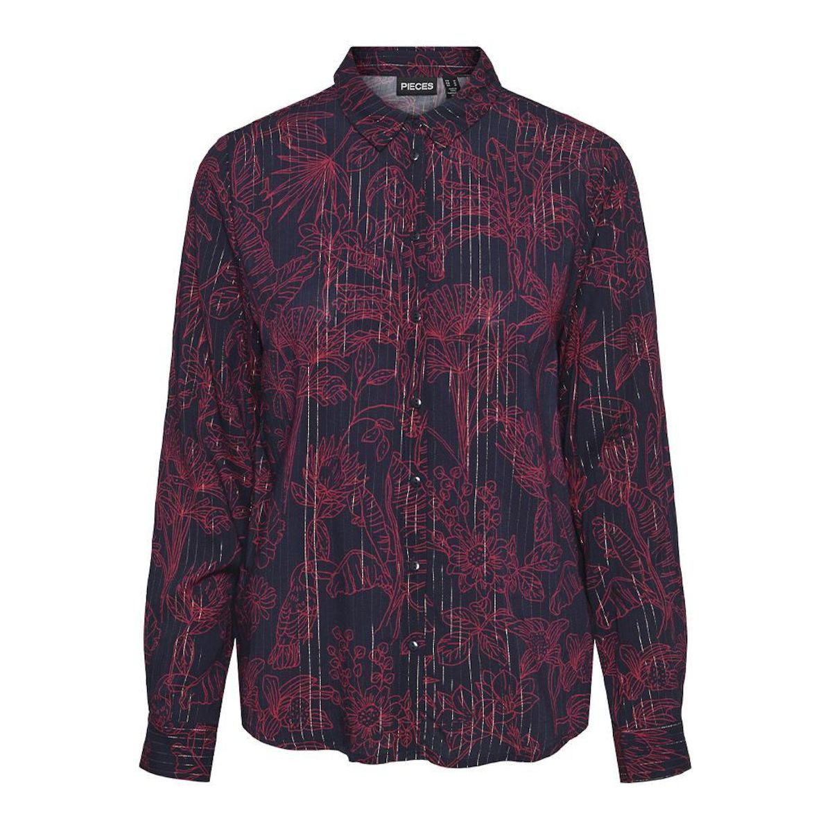Pieces Chemise Marine/ Femme Pieces Nirinda