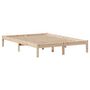 Voir la diapositive 5 : VIDAXL Lit bibliotheque sans matelas 160x200 cm bois massif de pin