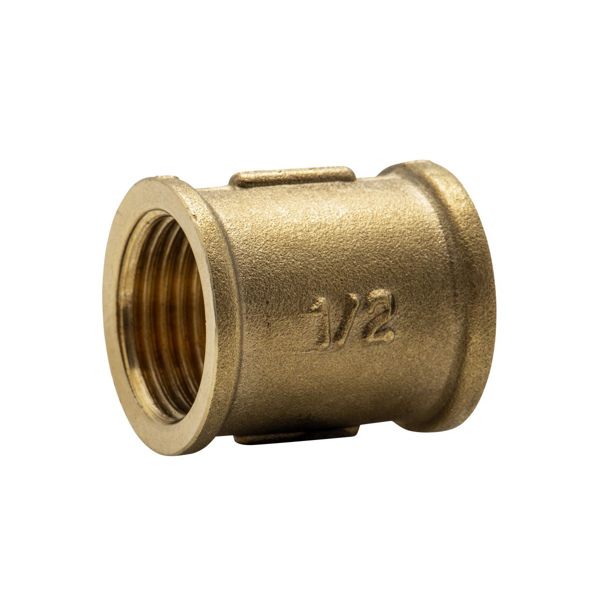 RAIN Raccord manchon laiton femelle - femelle 1-2