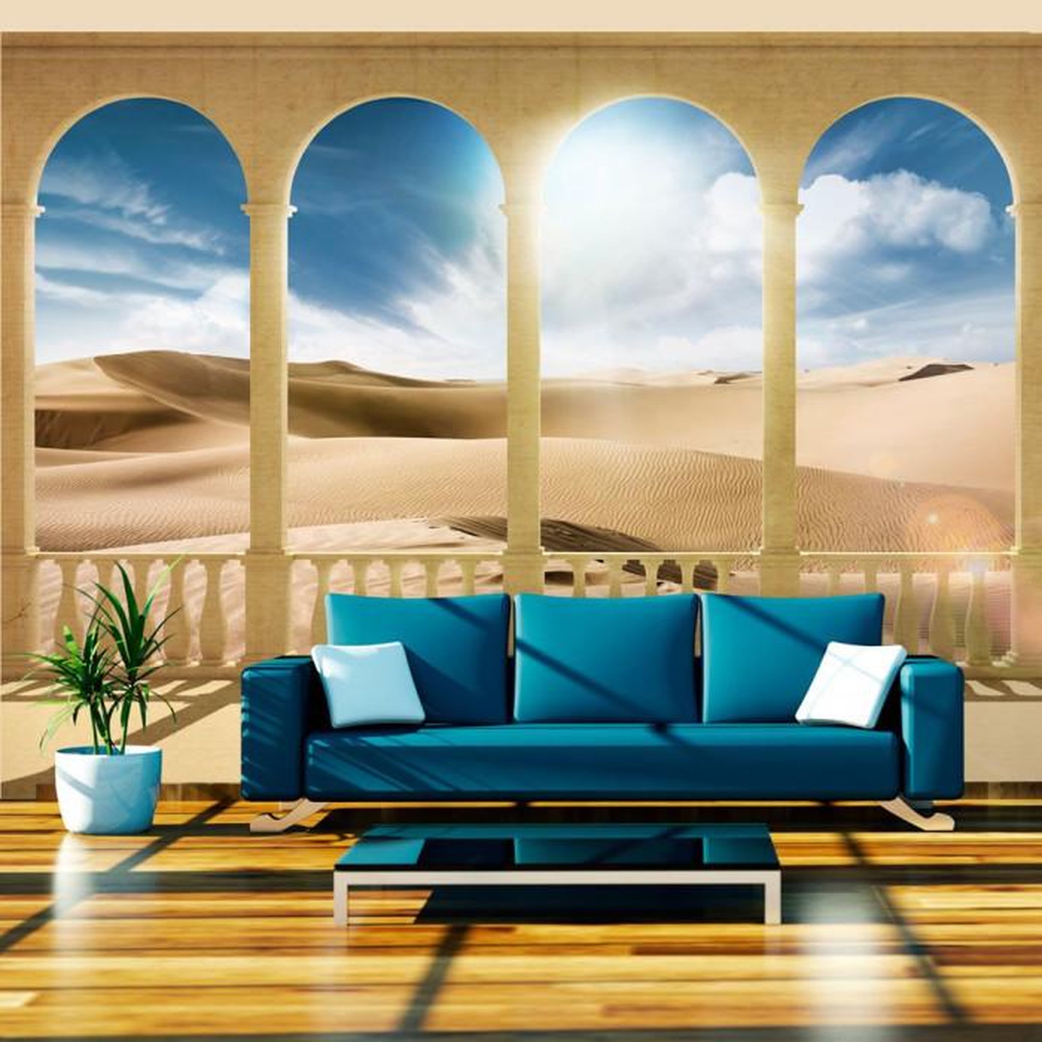Paris Prix Papier Peint  Dream About Sahara. Coloris disponibles : Multicolore