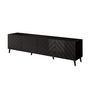 Voir la diapositive 3 : BEST MOBILIER Chloe - meuble tv - 4 portes - 200 cm