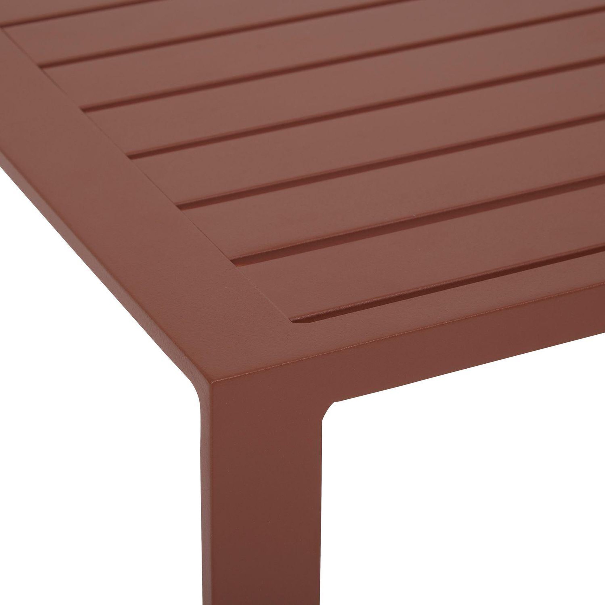 Voir la diapositive 4 : HESPERIDE Table d'appoint de jardin carrée evasion