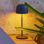 Voir la diapositive 3 : Lumisky Lampe de table sans fil SOPHIA Gris anthracite Aluminium H28CM