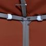 Voir la diapositive 4 : VIDAXL Toile superieure double de belvedere 310 g/m^2 4x3 m Terre cuite