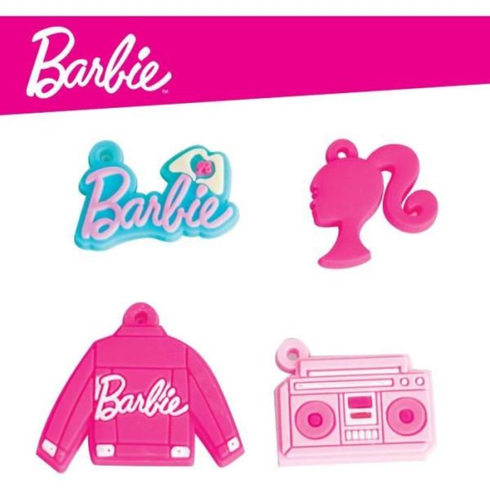 Voir la diapositive 3 : LISCIANI GIOCHI Sac mode bijoux - LISCIANIGIOCHI - BARBIE - Bijoux Variés, Matériaux Créatifs